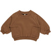 Quincy Mae Pocket Sweatshirt | Cinnamon