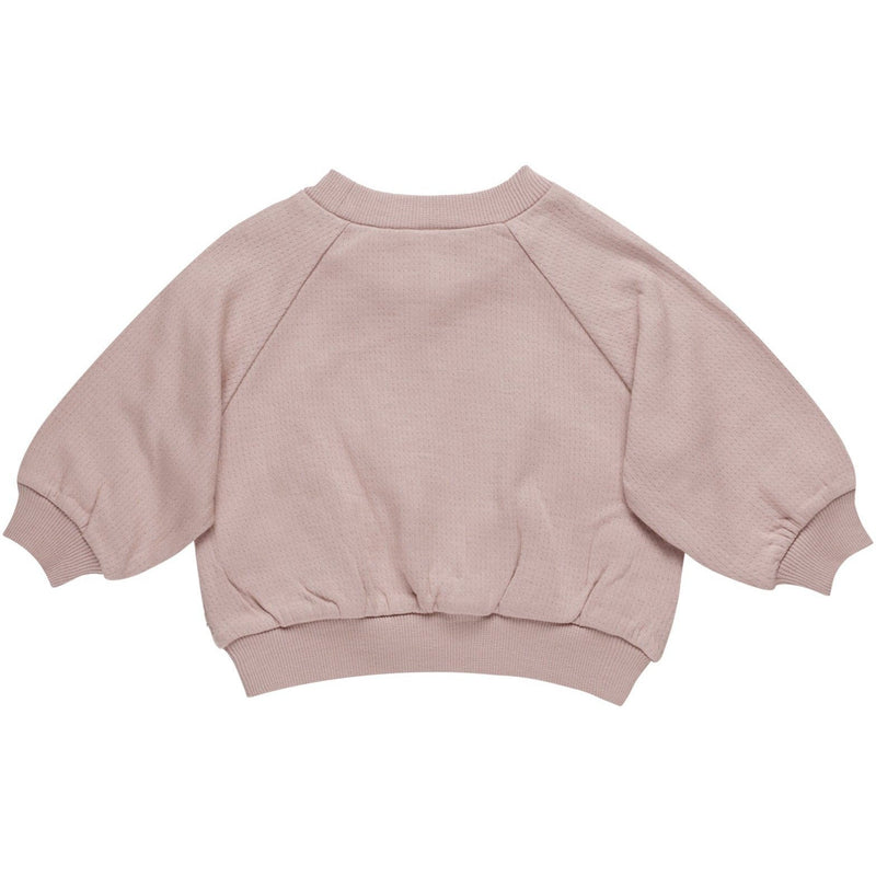 Quincy Mae Pocket Sweatshirt | Mauve