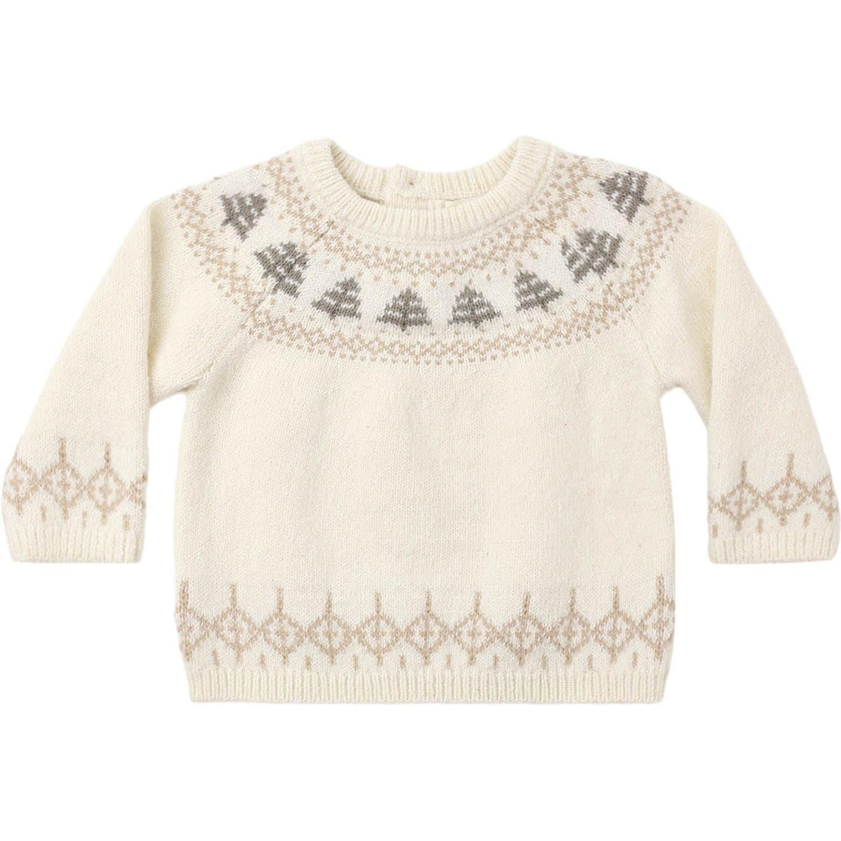 Quincy Mae Rex Sweater || Tree Fair Isle