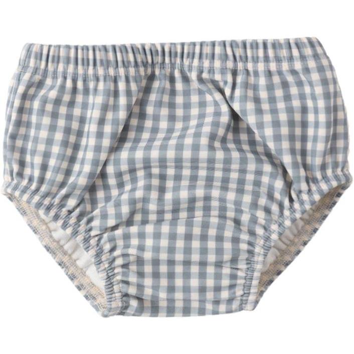 Quincy Mae Swim Diaper || Ocean Gingham
