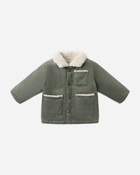 Quincy Mae Utility Jacket || Forest