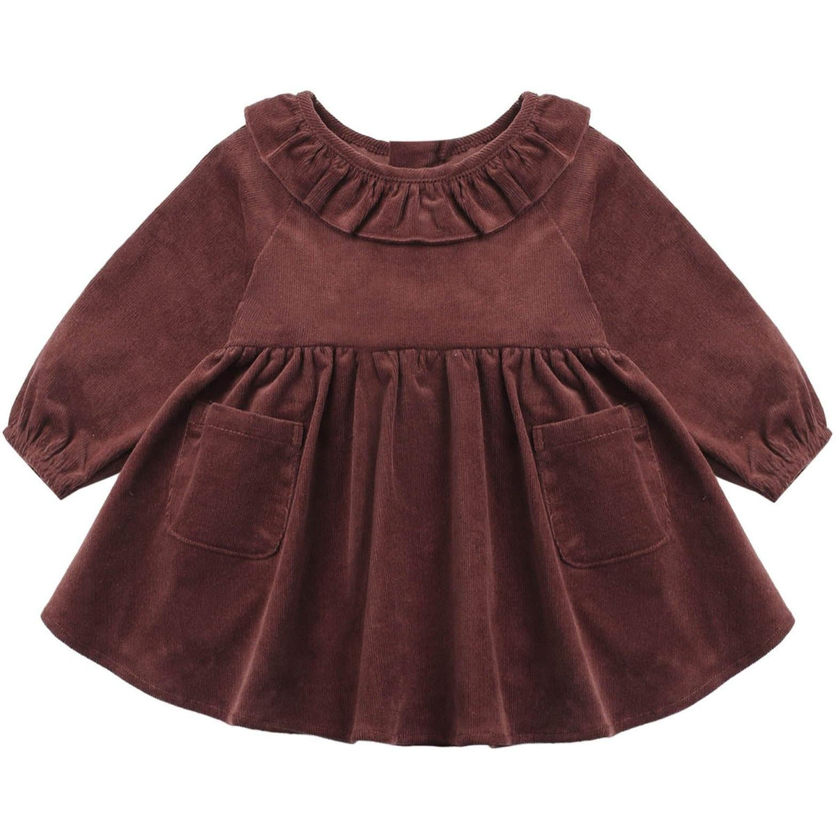 Quincy Mae Simone Dress || Black Cherry