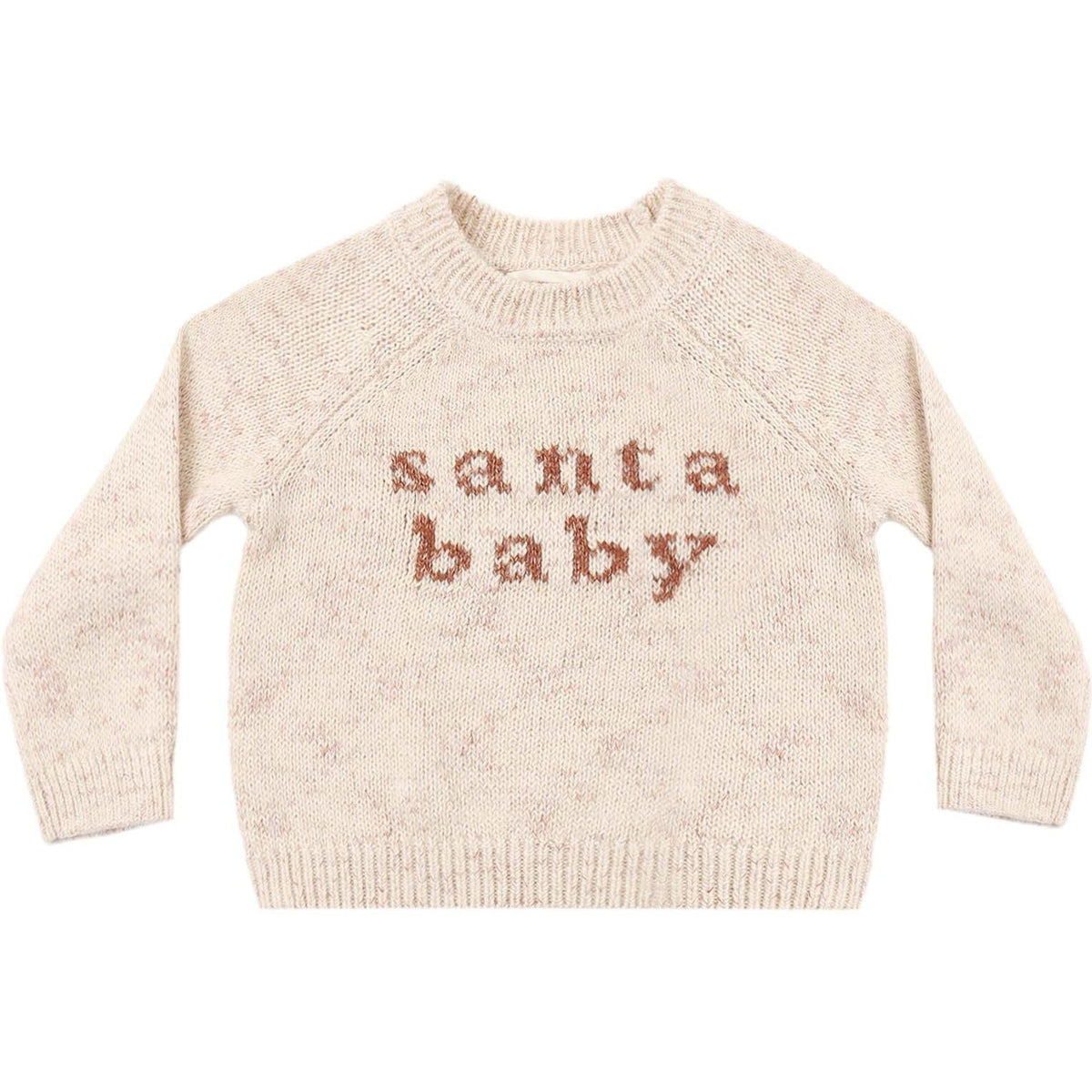 Quincy Mae Knit Sweater || Santa Baby