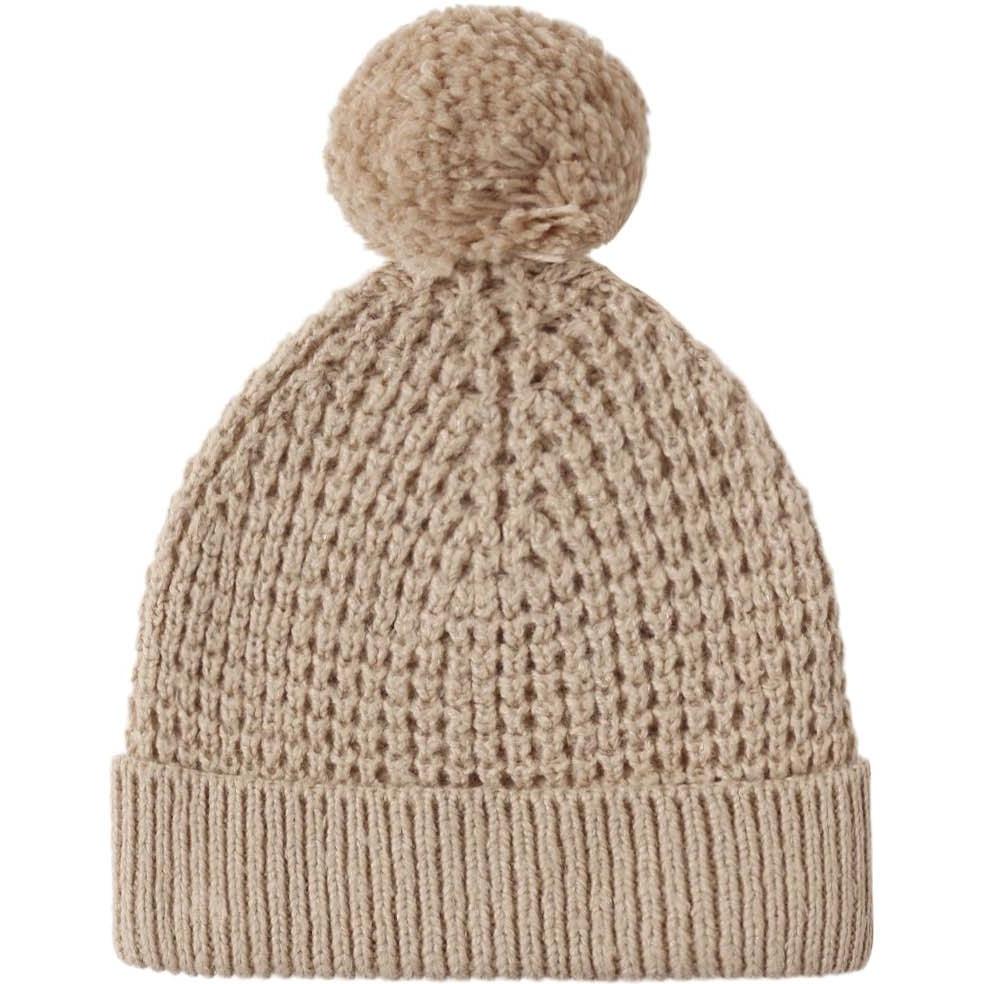 Quincy Mae Beanie || Heathered Latte