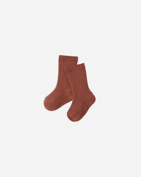 Quiney Mae Sock Set || Cranberry, Oat
