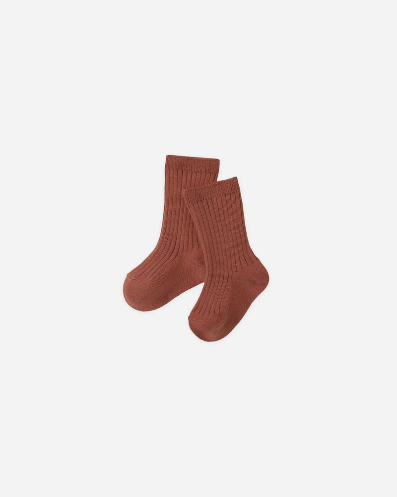 Quiney Mae Sock Set || Cranberry, Oat