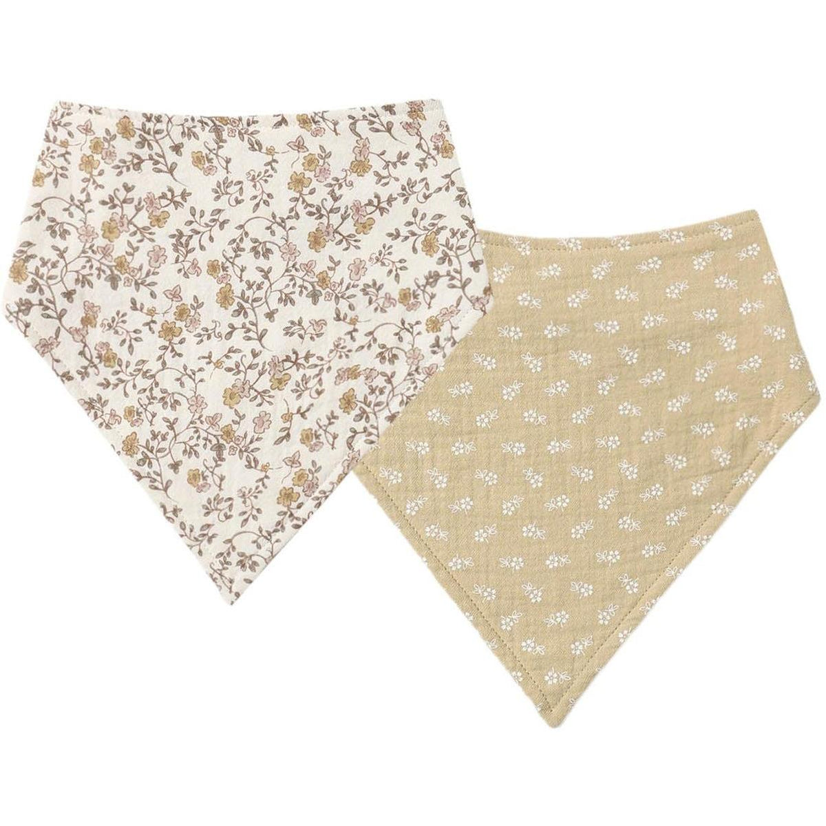 Quincy Mae Bandana Scarf, 2 Pack || Posy, Butterscotch Floral