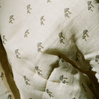 Oilo Mushroom Premium Muslin Crib Quilt & Sham Set