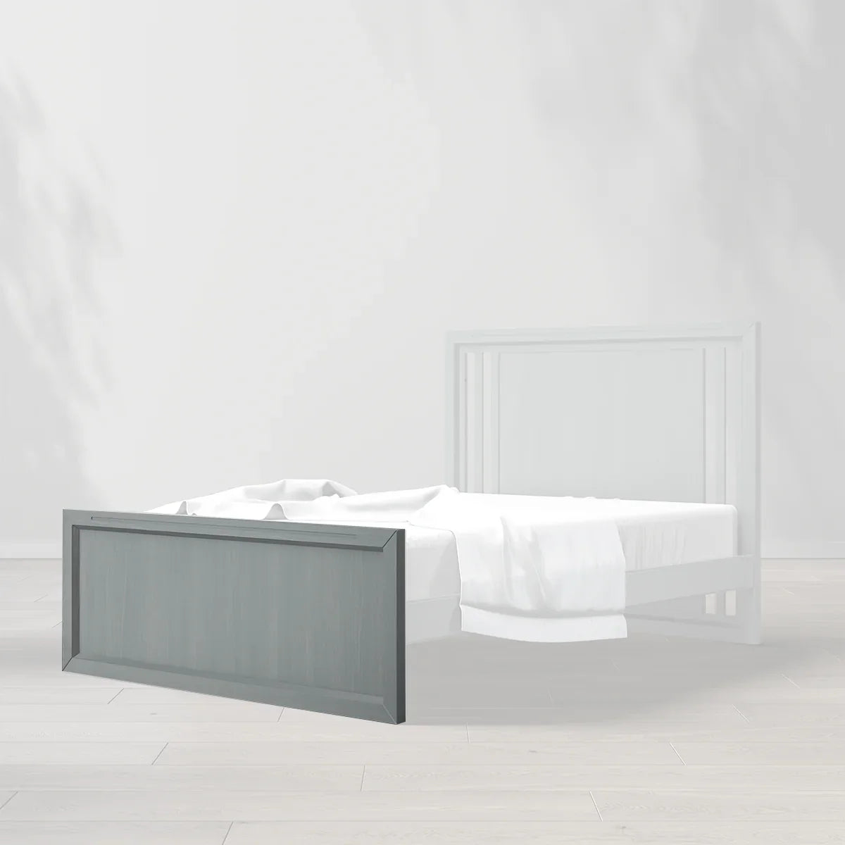 Romina Quadro Low-Profile Footboard