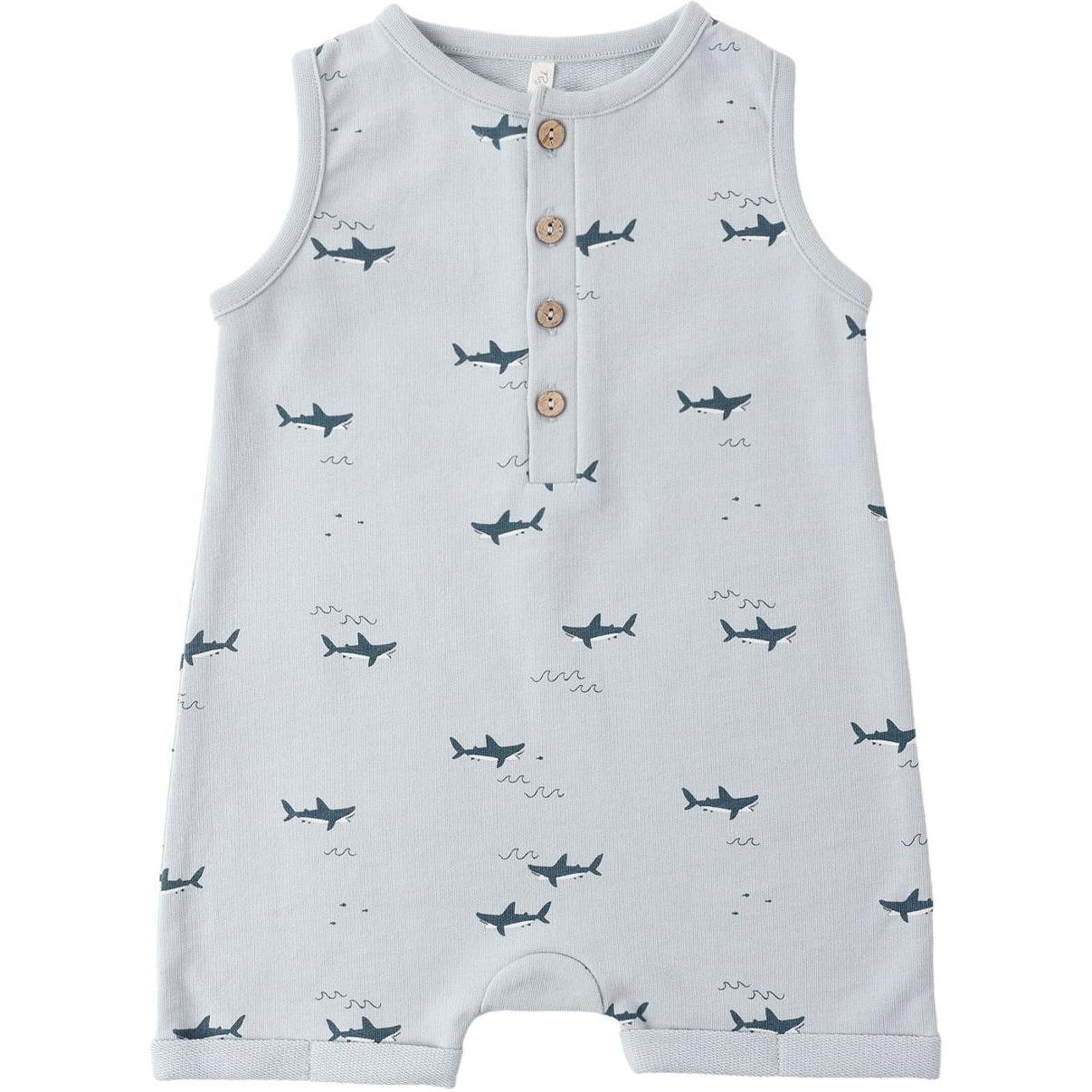 Rylee + Cru Davis Romper || Sharks