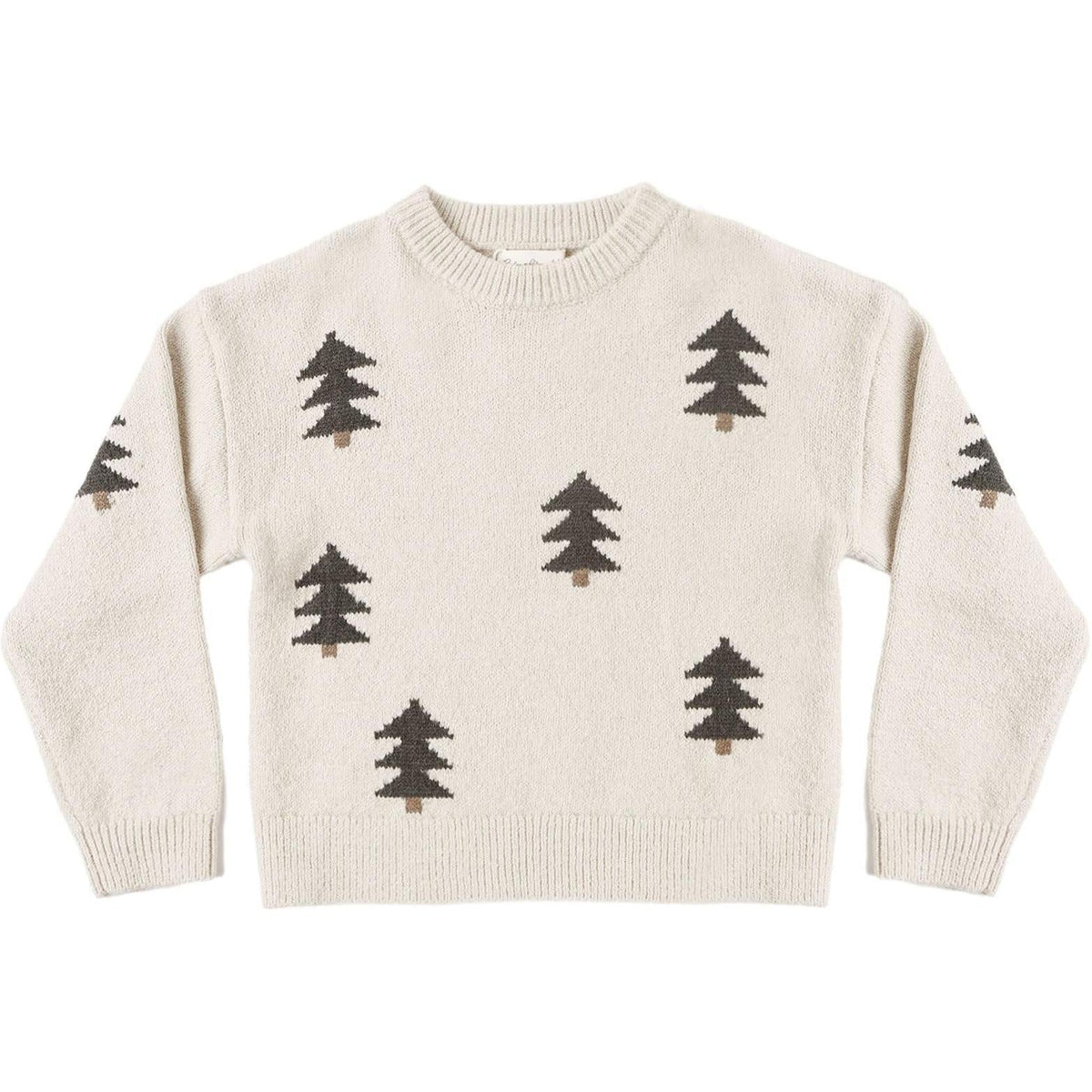 Rylee + Cru Aspen Sweater || Tree Jacquard