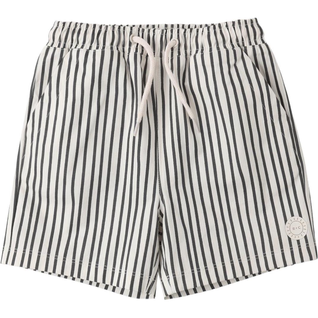 Rylee + Cru Boys Boardshort || Wavy Stripe