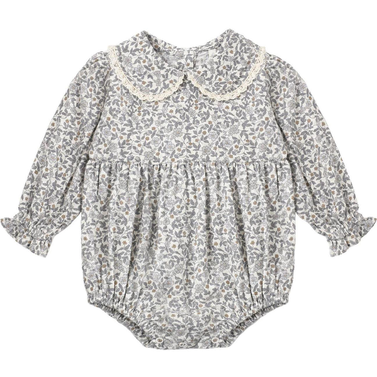 Rylee + Cru Cora Romper || Slate Floral