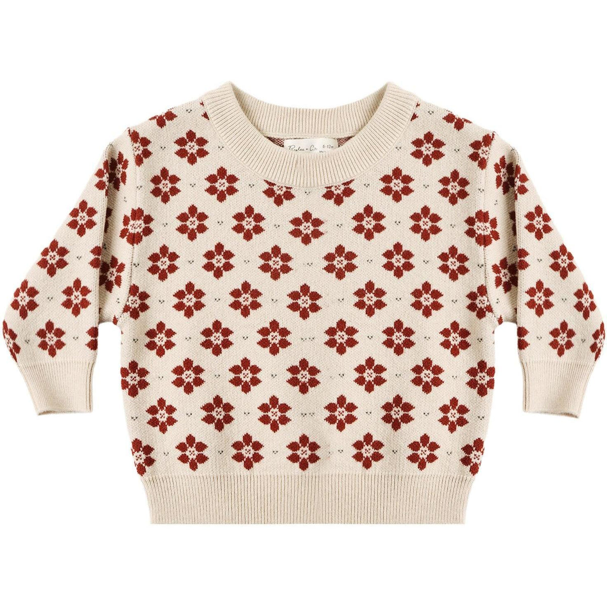 Rylee + Cru Shiloh Sweater || Poinsettia