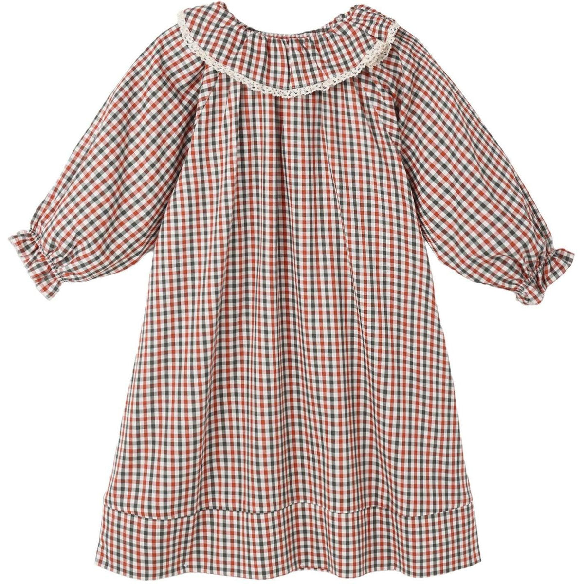 Rylee + Cru Girl's Nightgown Holiday || Gingham