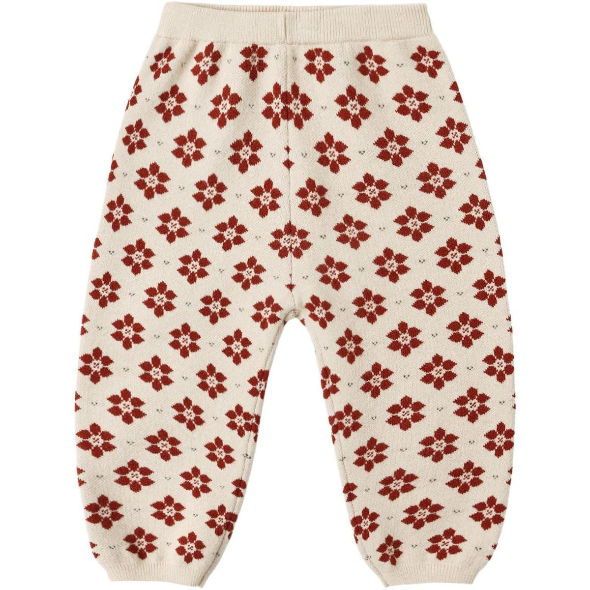 Rylee + Cru Knit Pant || Poinsettia