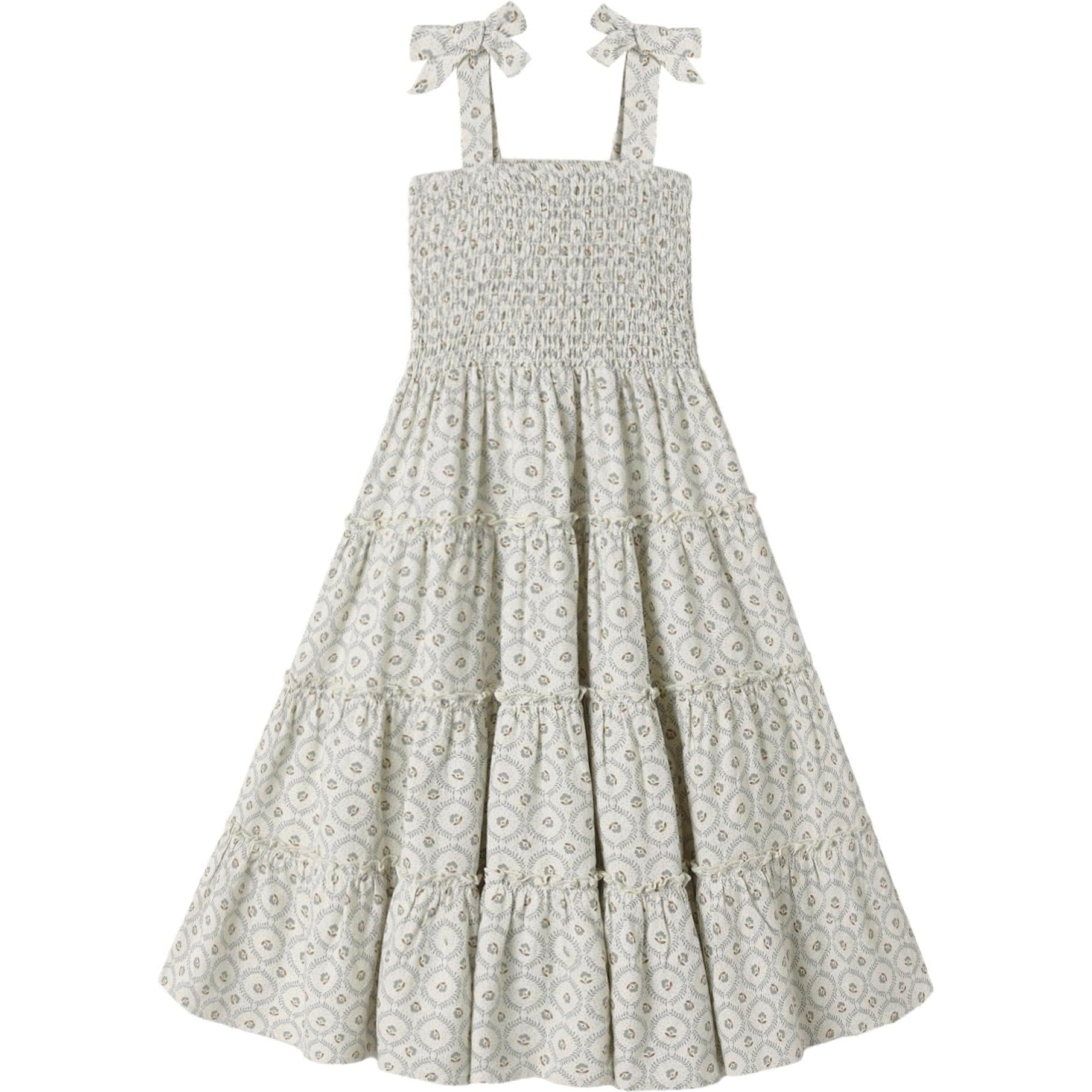 Rylee + Cru Taylor Dress || Green Fleur