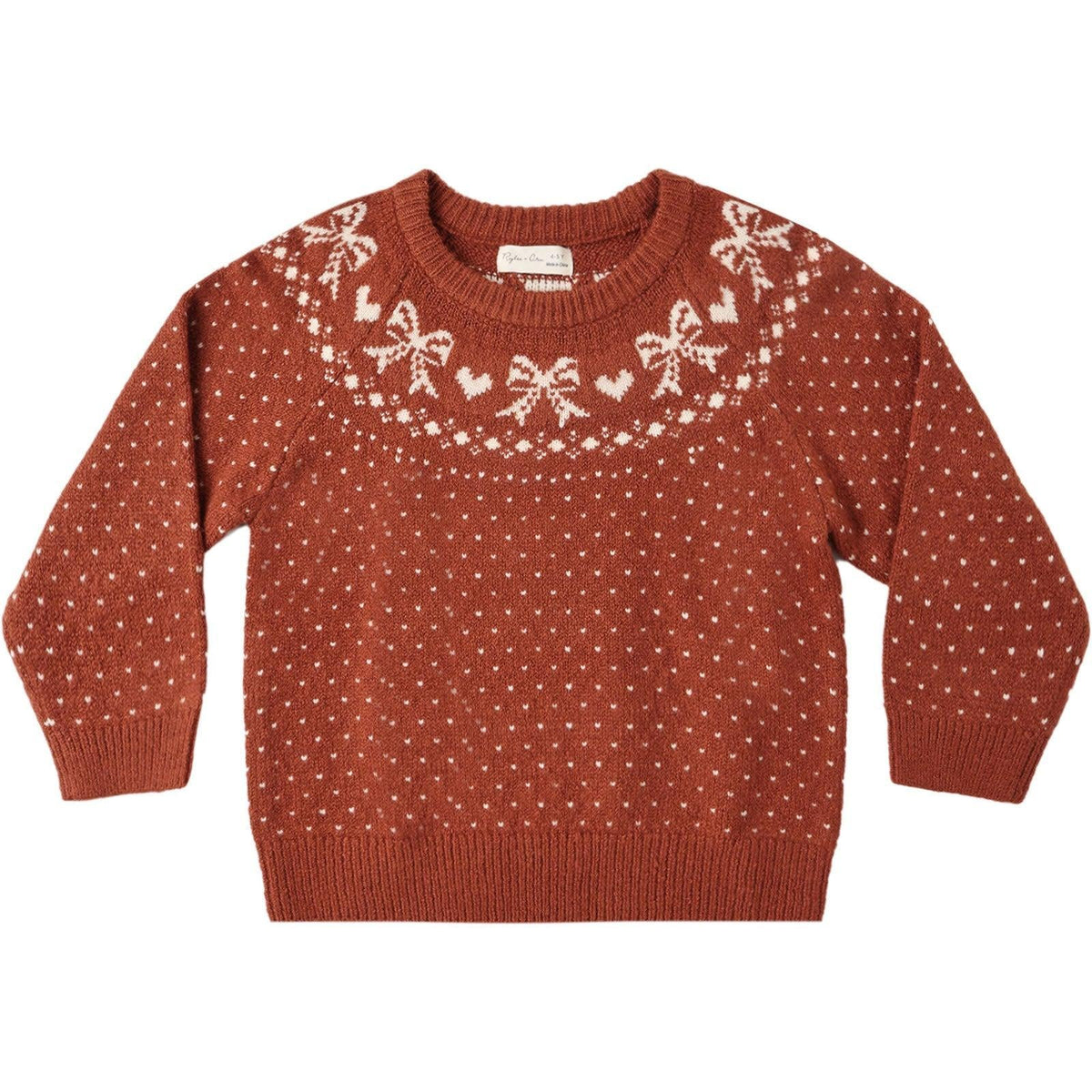 Rylee + Cru Fair Isle Sweater || Ruby