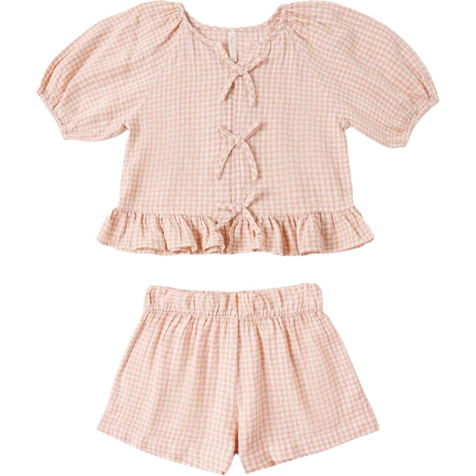 Rylee + Cru Juniper Set || Petal Gingham
