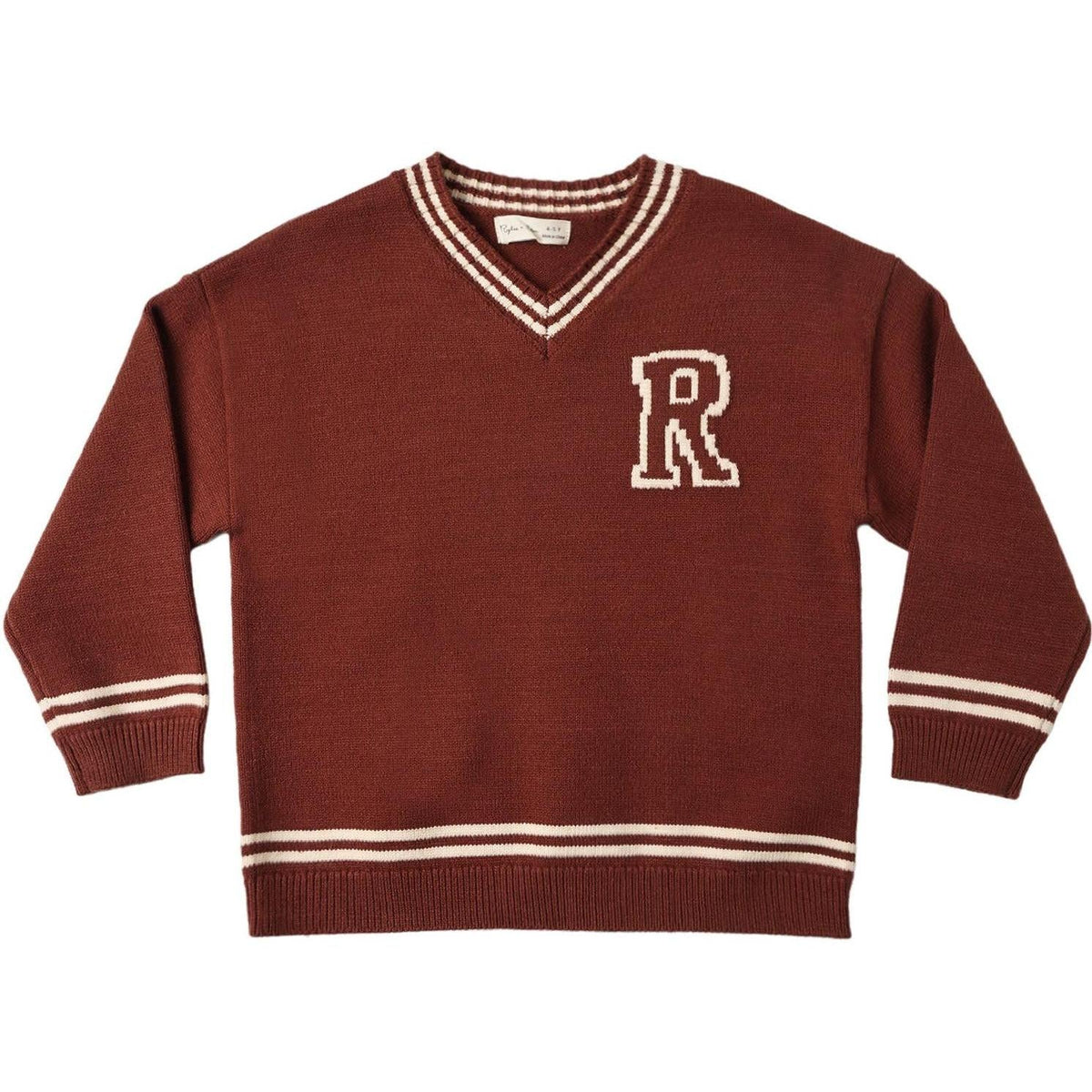 Rylee + Cru Redwood Sweater || Brick
