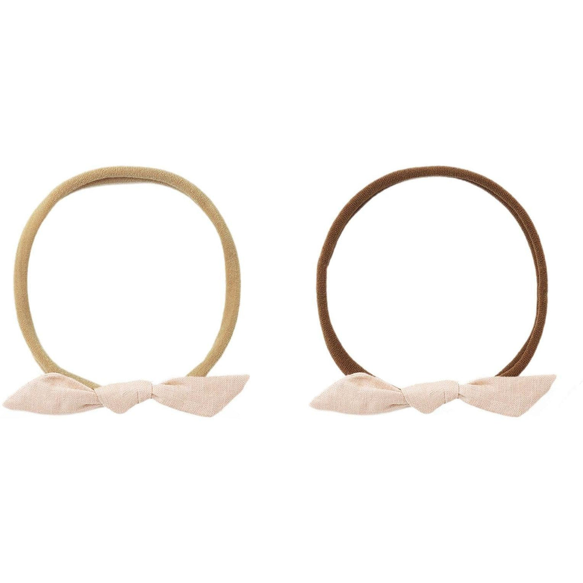 Rylee + Cru Little Knot Headband || Blush