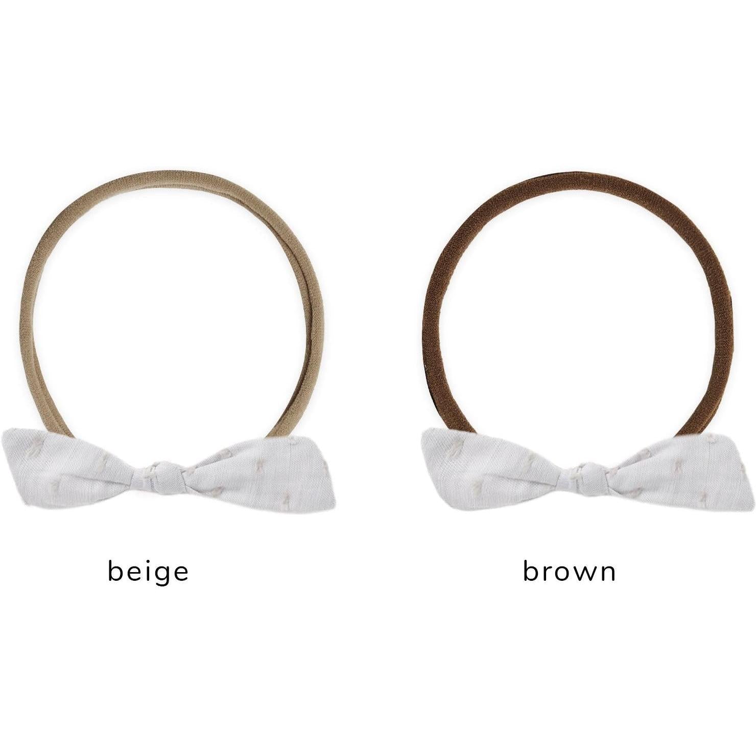 Rylee + Cru Little Knot Headband || Dusty Blue