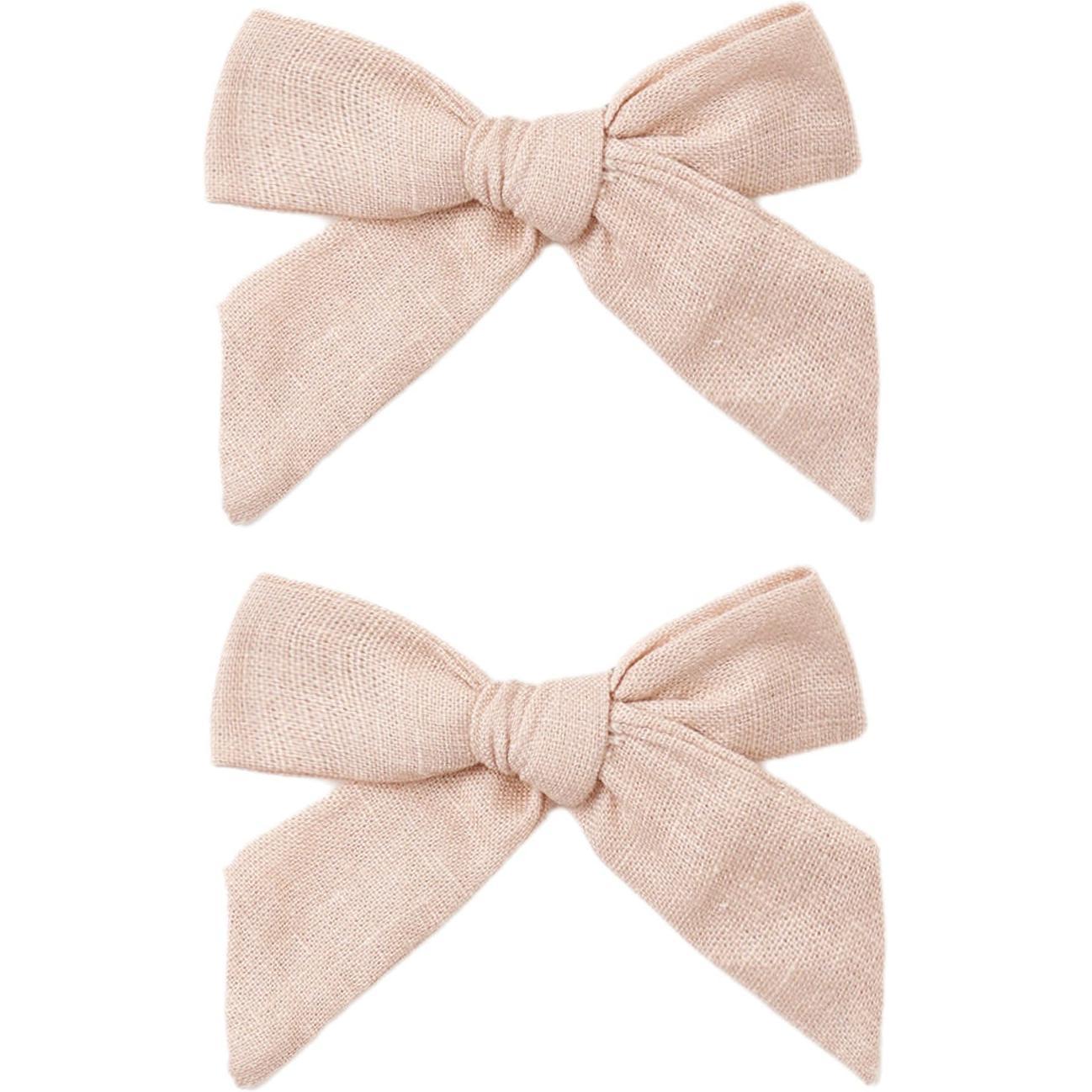 Rylee + Cru Bows, Set Of 2 || Blush