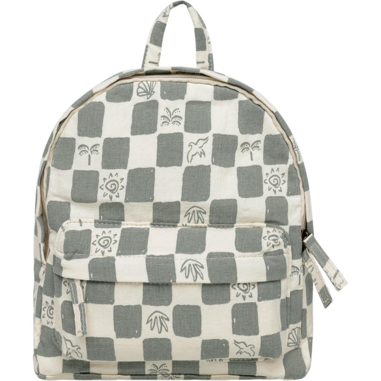 Rylee + Cru Mini Backpack || Coastal Check