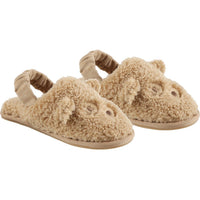 Rylee + Cru Bear Slippers | Gold