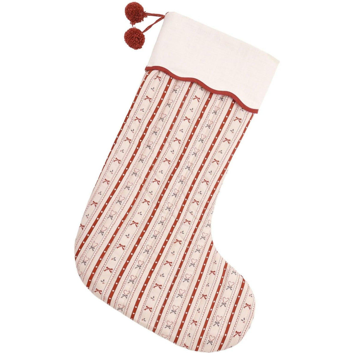 Rylee + Cru Noel Stocking || Candy Cane Lane