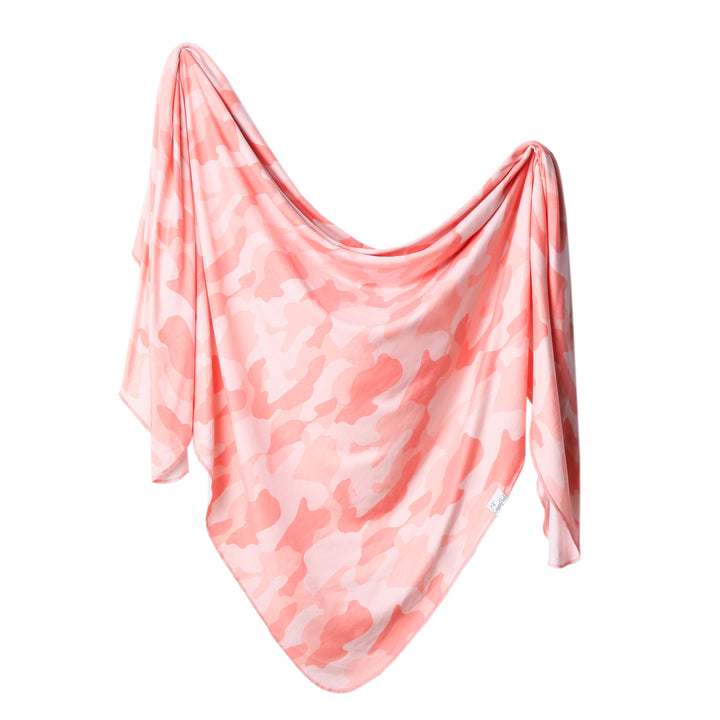 Copper Pearl Knit Swaddle Blanket | Remi