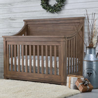 Appleseed Rowan 4-in-1 Convertible Flat-Top Crib