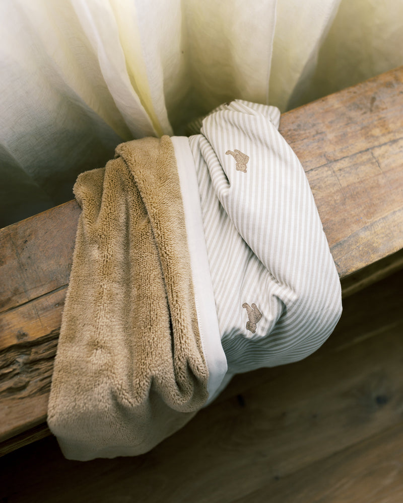 Oilo Bear Cuddle Plush Infant Blanket