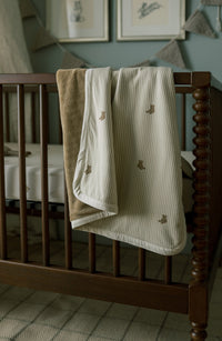 Oilo Bear Cuddle Plush Infant Blanket