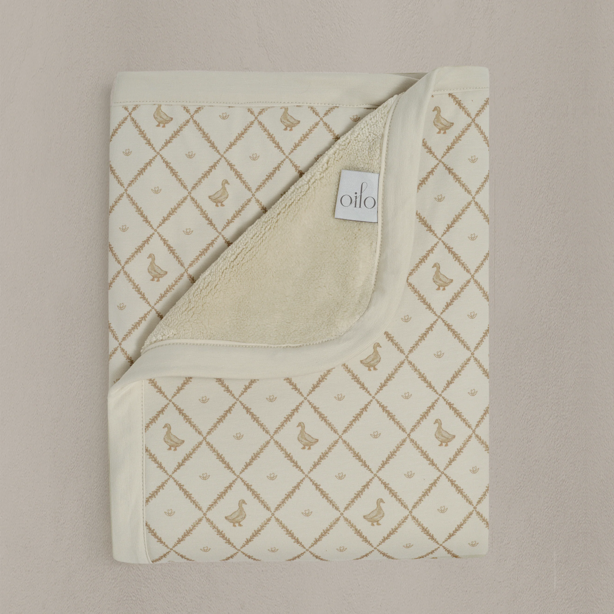 Oilo - Duck - Cuddle Plush Infant Blanket