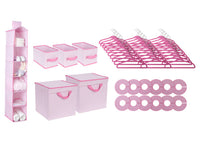 48 Piece Nursery Closet Organizer and Storage Set