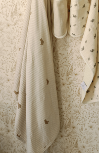 Oilo Bear & Duck Jersey Swaddle Blanket Set