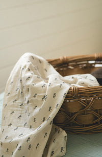 Oilo Squirrel & Mushroom Muslin Swaddle Blanket Set