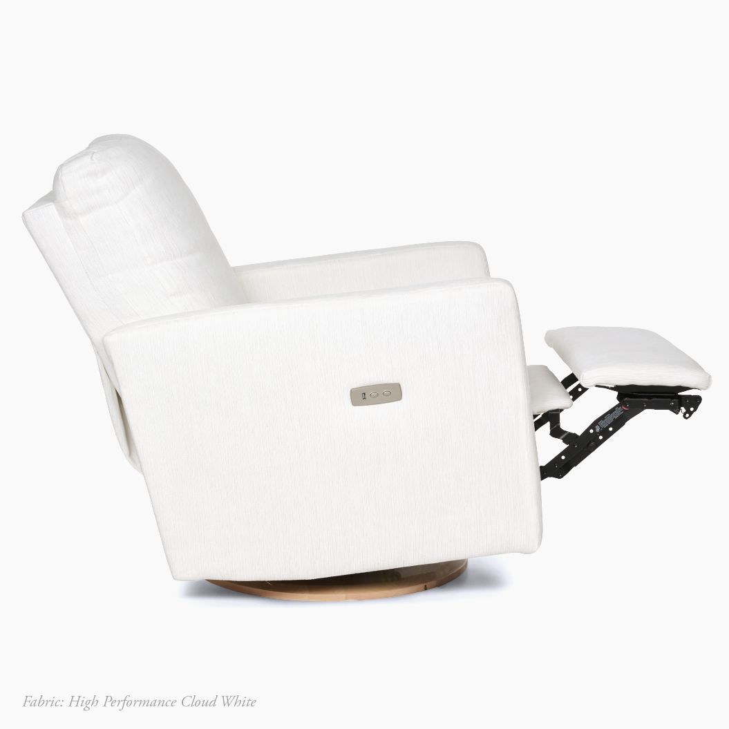Olio Drew Recliner + Swivel Nursery Glider