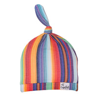 Copper Pearl Top Knit Hat | Serape