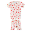 Copper Pearl 2pc Short Sleeve Pajama Set | Strawberry
