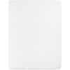 Babyletto Plain White Muslin All-Stages Midi Crib Sheet in GOTS Certified Organic Cotton