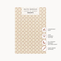 Nate Berkus x Babyletto All-Stages Bassinet Sheet