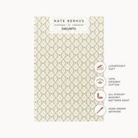 Nate Berkus x Babyletto All-Stages Bassinet Sheet