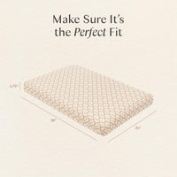 Nate Berkus x Babyletto Mini Crib Sheet
