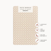 Nate Berkus x Babyletto Mini Crib Sheet