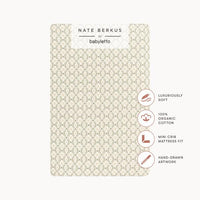 Nate Berkus x Babyletto Mini Crib Sheet