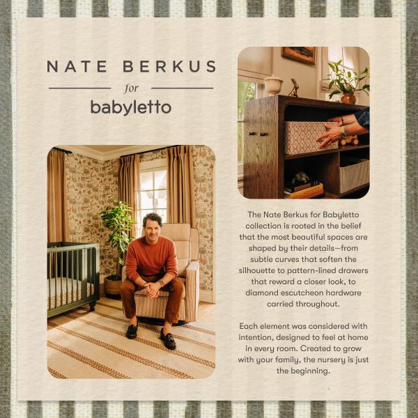 Nate Berkus x Babyletto Mini Crib Sheet