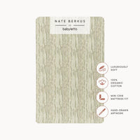 Nate Berkus x Babyletto Mini Crib Sheet