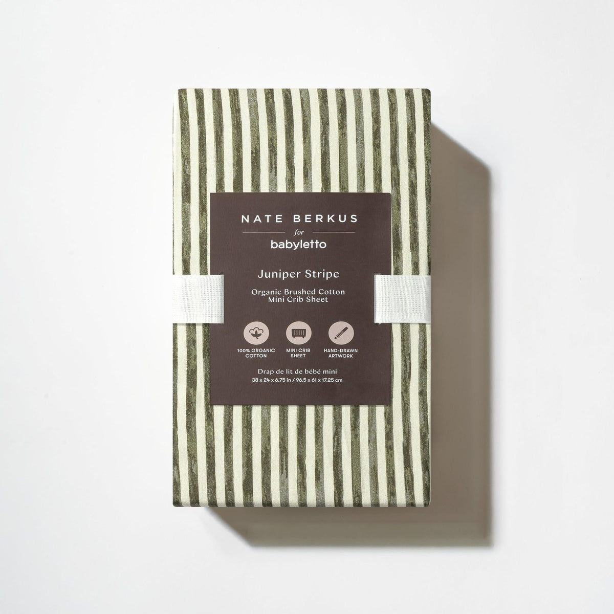 Nate Berkus x Babyletto Mini Crib Sheet